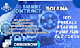 build custom solana smart contracts with rust anchor for nfts, defi, and dapps