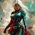 create an amazing superhero caricature character