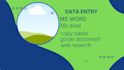 do data entry virtual assistant work