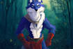 draw a furry icon art, draw and animation