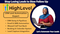 build your gohighlevel CRM pipeline lead follow up and booking automation