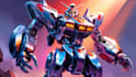 draw your mecha robot fanart or original in digital artwork