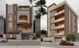 3d render and design residential house exterior elevations