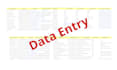 be web scrape and scraping, data entry and scrape