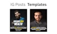 design editable canva templates for instagram reels cover and posts