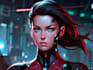 design stunning sci fi portrait art