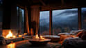 make cozy rain ambient video with natural sound,relaxing rain video