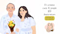 create 2d flat illustration