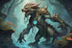 illustrate fantasy art creatures and characters