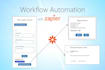 setup zapier automation with webhooks and API integration