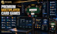 develop multiplayer texas holdem, blackjack, uno, solitaire card games