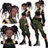 draw anime style art reference character for you
