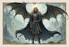make illustration in fantasy and medieval style