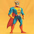 marvel style comic book superhero character