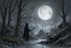 create dark art illustration