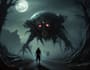 do sci fi horror and fantasy scene concept art illustrations