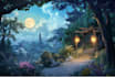 draw environment concept art, fantasy worlds