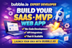 create a scalable bubble io saas application or website