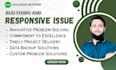 fix website responsive issues, critical errors and speed optimization services