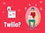 create twilio SMS, voice call and conference call