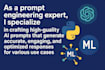 do ai prompt engineering and custom chatgpt, gemini, jasper prompts