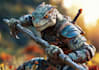 create fantasy dnd character, concept art, and dnd party