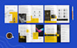 design professional company profile, annual report