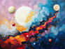 paint your abstract art and surreal acrylic art