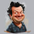 draw a funny caricature with my style