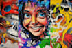 illustrate amazing custom graffiti, wall arts or murals
