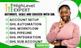 setup gohighlevel sub account saas automation ghl pipeline a2p 10dlc integration
