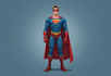 create scifi, superhero character art