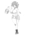 create art in manga or anime style, nsfw