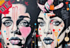 create unique street art graffiti pop collage