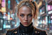 make cyberpunk character art