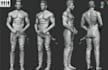 sculpt a 3d model and full body character for 3d printing