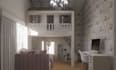 design cgi interior 3d kids room, nursery, ikea bedroom and playroom interior
