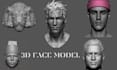sculpt realistic 3d head, bust, statues, bust model , 3d face model for 3d print