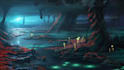 draw a landscape in digital style