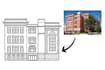 create neat outline of any building