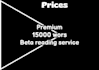 a service of beta reading