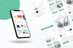 create figma app design with wireframe and clickable prototype
