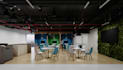 design 3d office interior with render realistic cheap price