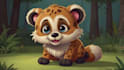 draw cute cartoon animal character