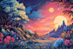 make stunning fantasy landscapes