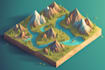 design unique vector map illustration or street map