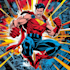 do superhero comic artwork and book