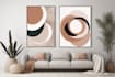 design minimalist boho abstract printable wall art