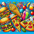 do your photos into food pop art
