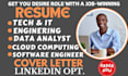 write a tech or faang resume for software, ai, and IT professionals